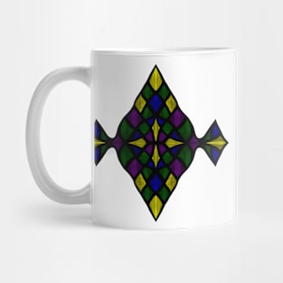 Stained Glass Scales Mug